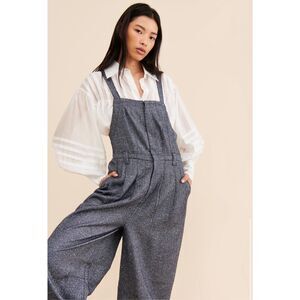 Free People Gray Jumpsuit